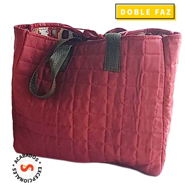 Bolso otoño vinotinto