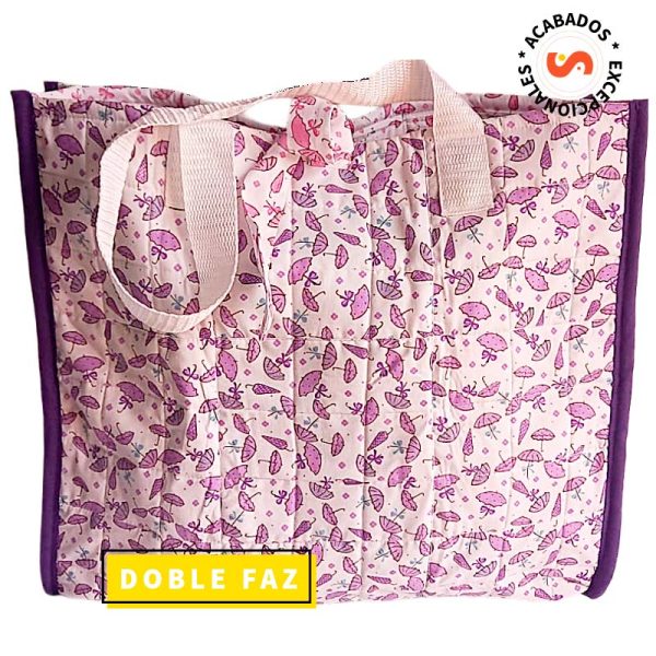 Bolso doble faz sombrillas